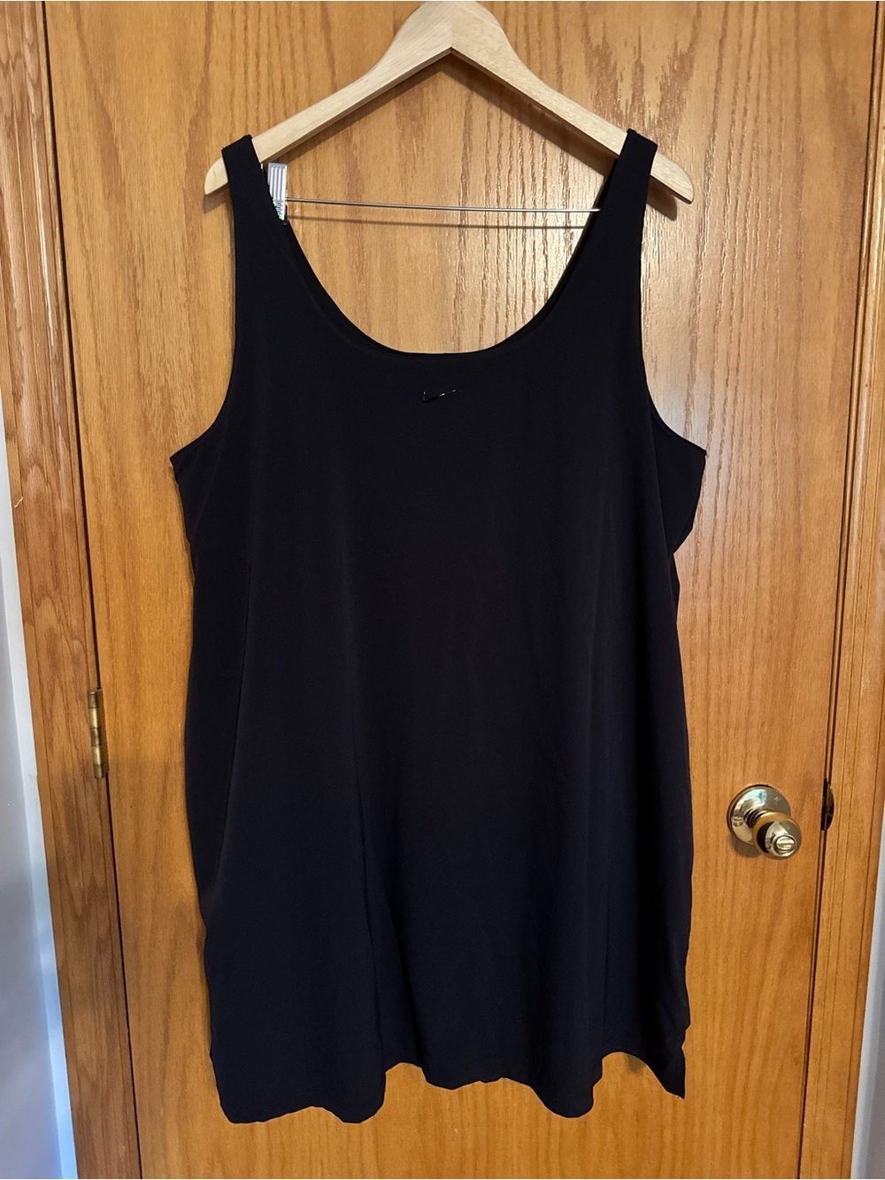 Nike Women's Black Scoop Neck Dress